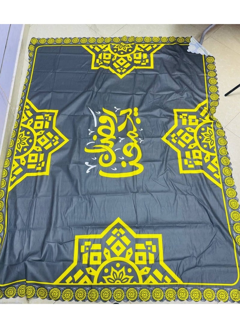 Ramadan tablecloth, size 150*160 cm, material: velvet, Ramadan Kareem tablecloth - Image 1